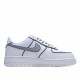 Nike Air Force 1 Low Bílý Šedá běžné boty AO9296 002 AF1 Pánské a dámské