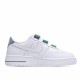 Nike Air Force 1 Low Bílý Zelená běžné boty 898866 006 AF1 Pánské a dámské