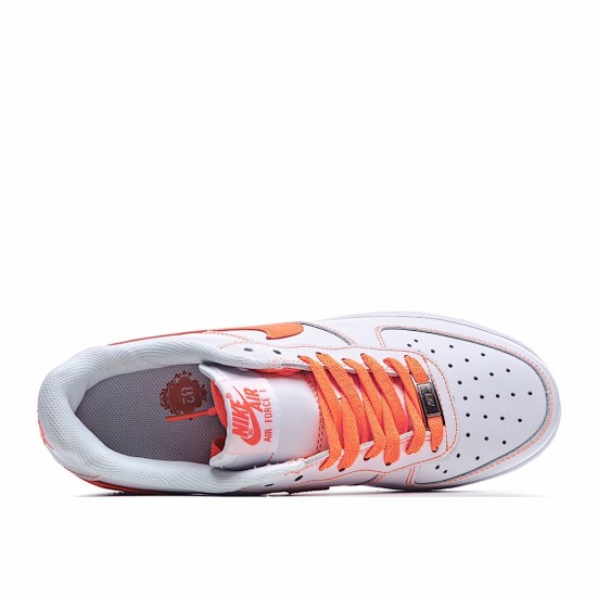 Nike Air Force 1 Low Bílý oranžový 315115 108 AF1 Pánské a dámské běžné boty