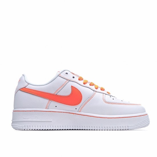 Nike Air Force 1 Low Bílý oranžový 315115 108 AF1 Pánské a dámské běžné boty