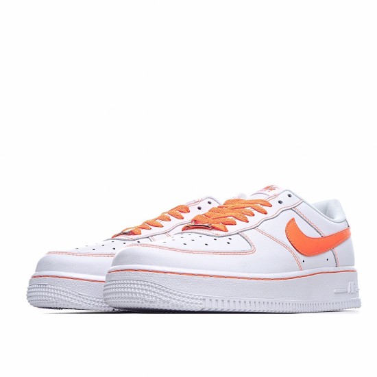 Nike Air Force 1 Low Bílý oranžový 315115 108 AF1 Pánské a dámské běžné boty