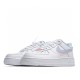 Nike Air Force 1 Low Bílý Růžový Modrý CW1574-100 dámskés běžecké boty