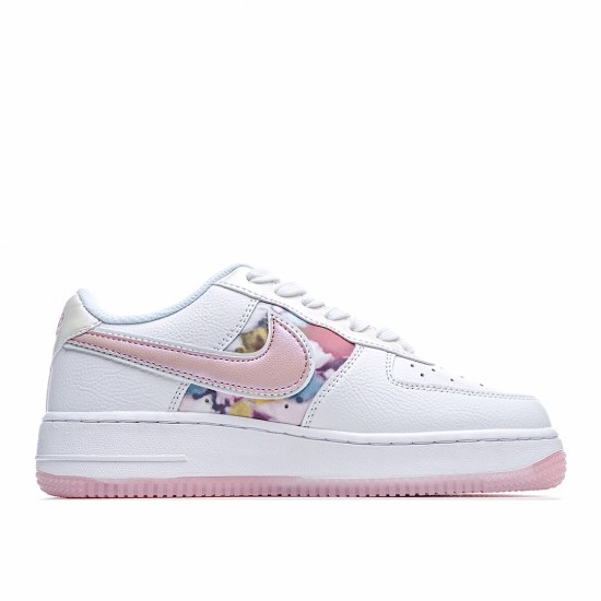 Nike Air Force 1 Low Bílý Růžový běžné boty CN8535 100 dámskés