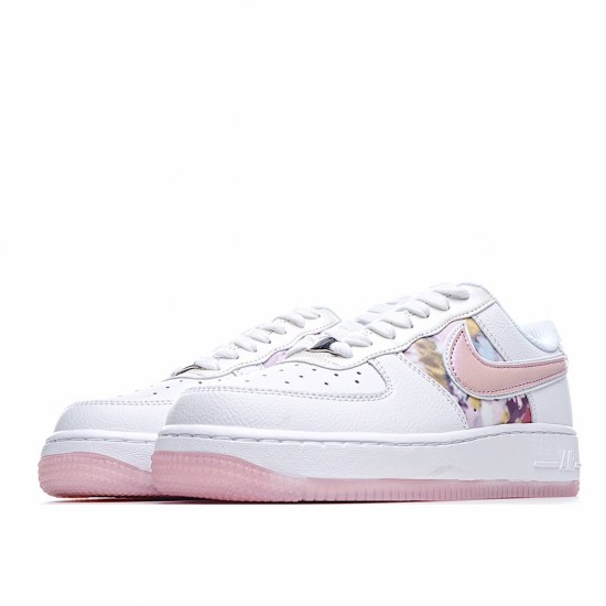 Nike Air Force 1 Low Bílý Růžový běžné boty CN8535 100 dámskés