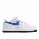 Nike Air Force 1 Low Bílý Červené Modrý BQ2241-844 Pánské a dámské běžecké boty