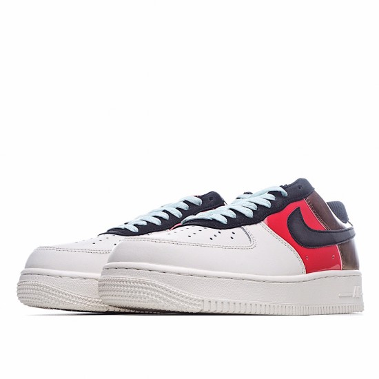 Nike Air Force 1 Low Bílý Červené Hnědý CT3429 900 AF1 Pánské a dámské běžné boty