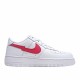 Nike Air Force 1 Low Bílý Červené CW7577 100 AF1 Pánské a dámské běžné boty