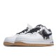 Nike Air Force 1 Low Bílý Ripstop Camo Černá Gum AZ7891-100 Pánské a dámské běžecké boty