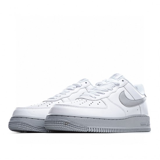 Nike Air Force 1 Low Bílý stříbrný CK7663-104 Pánské a dámské běžecké boty