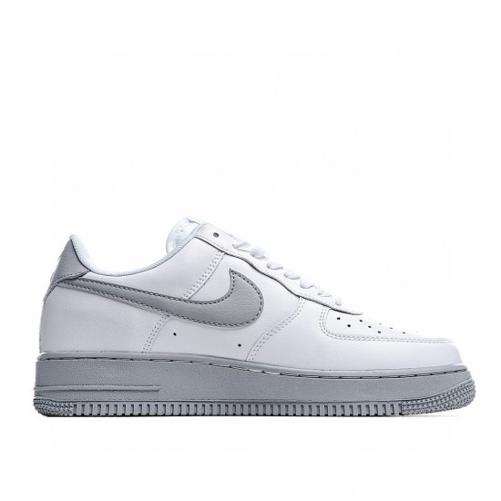 Nike Air Force 1 Low Bílý stříbrný CK7663-104 Pánské a dámské běžecké boty