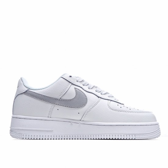 Nike Air Force 1 Low Bílý stříbrný AH0287 012 AF1 Pánské a dámské běžné boty