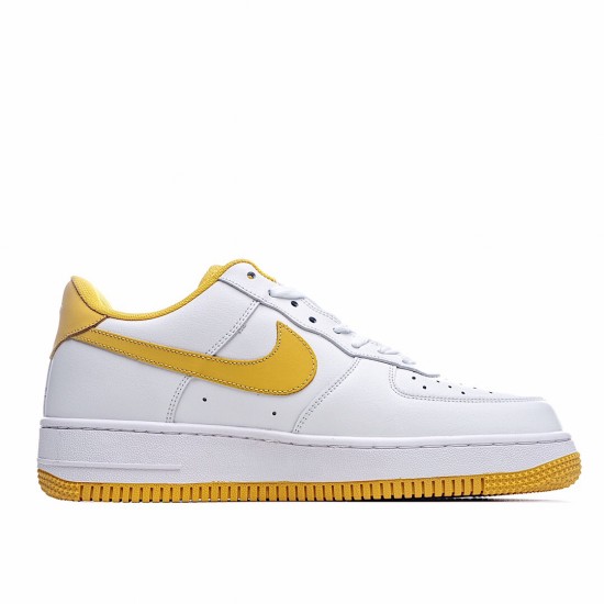 Nike Air Force 1 Low Bílý Žlutá DH2947-100 Pánské a dámské běžecké boty