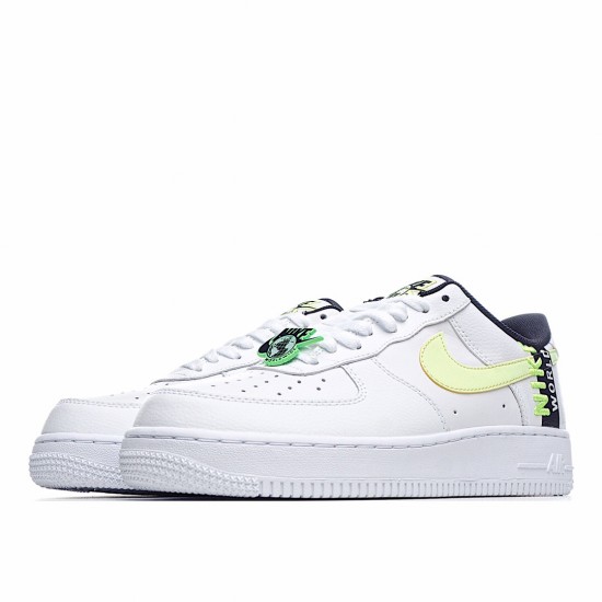 Nike Air Force 1 Low Worldwide Bílý Volt CK6924-101 Pánské a dámské běžecké boty