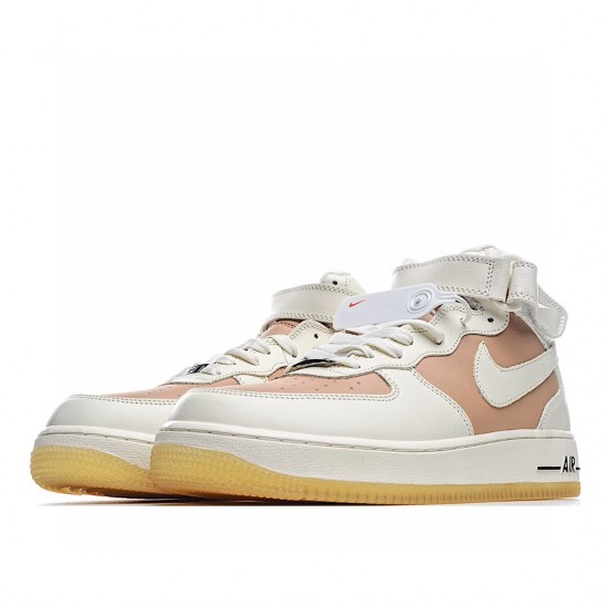 Nike Air Force 1 Mid Béžový Hnědý 773255-906 Pánské a dámské běžecké boty