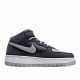 Nike Air Force 1 Mid Černá Šedá Bílý 854851 067 Pánské a dámské běžecké boty