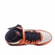 Nike Air Force 1 Mid oranžový Béžový běžné boty 804609 158 AF1 Pánské a dámské