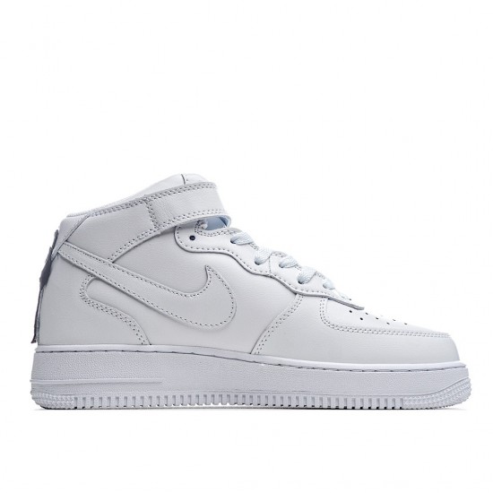 Nike Air Force 1 Mid Bílý Černá 315123-111 Pánské a dámské DIY běžecké boty