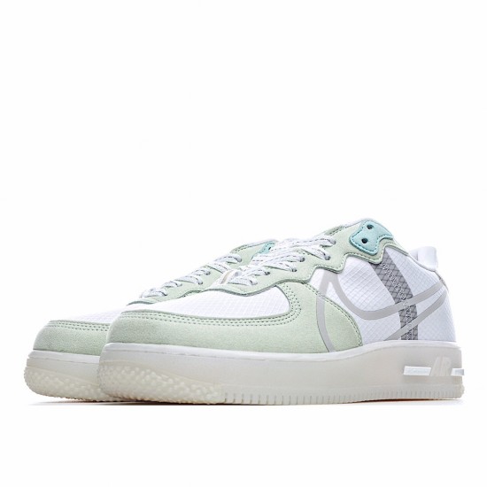 Nike Air Force 1 React QS Bílý Zelená běžné boty CQ8879 111 Pánské a dámské