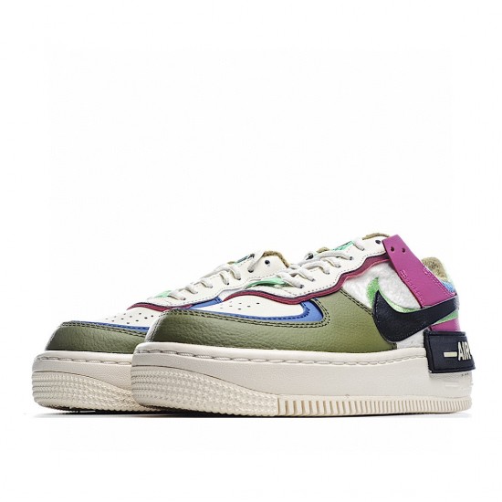 Nike Air Force 1 Shadow Cactus Flower Olive Flak CT1985-500 dámskés běžecké boty