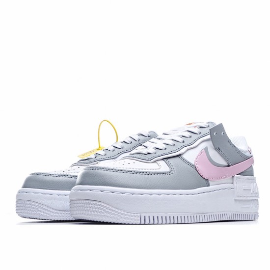 Nike dámské Air Force 1 Shadow Šedá Růžový CZ0370 100 AF1 dámskés běžné boty