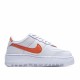 Nike dámské Air Force 1 Shadow oranžový Bílý běžné boty Cl0919 103 dámskés