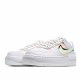 Nike dámské Air Force 1 Shadow Bílý Zelená Růžový CI0919 107 AF1 dámskés běžné boty