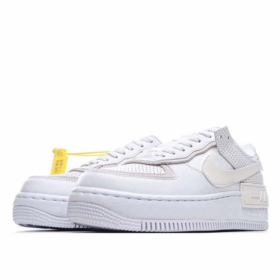 Nike dámské Air Force 1 Shadow dámskés CZ8017 100 Bílý Béžový běžné boty