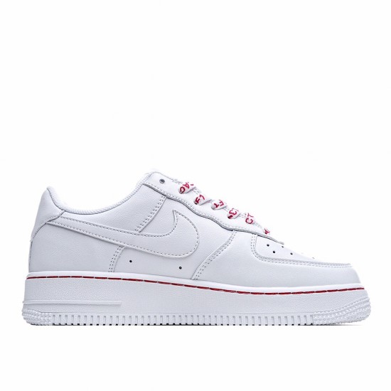 Travis Scott x Air Force 1 Low Pánské a dámské CT9225 188 Bílý Červené běžné boty