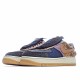 Travis Scott x Nike Air Force 1 Low Pánské a dámské CN2405 900 AF1 Modrý Hnědý běžné boty