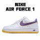 Nike Air Force 1 07 Low Bílý Nachový Zlato běžné boty HK7765 024 AF1 Pánskés