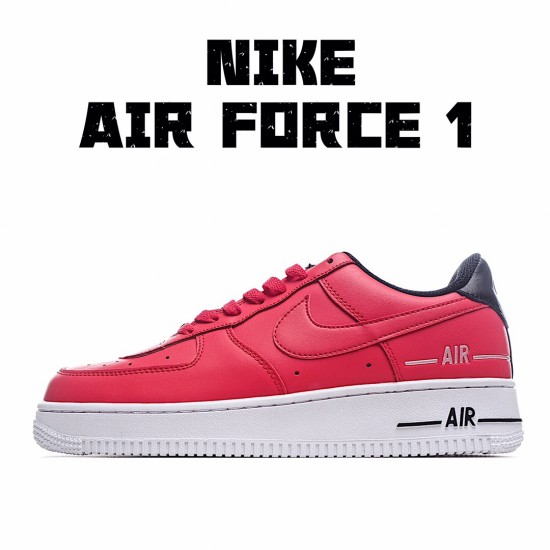 Nike Air Force 1 07 LV8 Červené Bílý běžné boty CJ4092 600 Pánské a dámské AF1