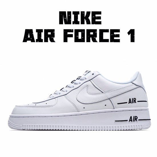 Nike Air Force 1 07 LV8 Bílý CJ4092 100 AF1 Pánské a dámské běžné boty