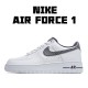 Nike Air Force 1 07 Bílý Metallic stříbrný CZ7933-100 Pánské a dámské běžecké boty