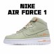 Nike Air Force 1 High Zelená oranžový běžné boty CJ1385 300 AF1 Pánské a dámské