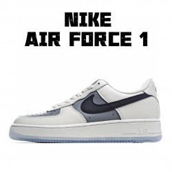 Nike Air Force 1 Low Béžový Černá Šedá DC1405-001 Pánské a dámské běžecké boty