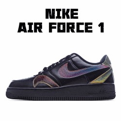 Nike Air Force 1 Low Černá Multi CK7214 001 AF1 Pánské a dámské běžné boty 