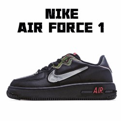 Nike Air Force 1 Low Černá stříbrný CN9838 001 Pánské a dámské 