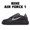 Nike Air Force 1 Low Černá stříbrný CN9838 001 Pánské a dámské 