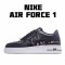 Nike Air Force 1 Low Černá Bílý CJ1379 001 AF1 Pánské a dámské běžné boty 