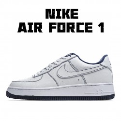 Nike Air Force 1 Low Modrý Bílý AH0287-216 Pánské a dámské běžecké boty