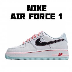 Nike Air Force 1 Low Modrý Bílý Růžový DD7709-109 dámskés běžecké boty