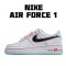 Nike Air Force 1 Low Modrý Bílý Růžový DD7709-109 dámskés běžecké boty