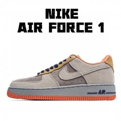 Nike Air Force 1 Low Hnědý oranžový Žlutá DD7209-105 Pánské a dámské běžecké boty