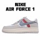 Nike Air Force 1 Low Šedá Béžový Červené AN3355 061 AF1 Pánskés běžné boty