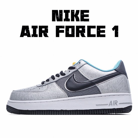 Nike Air Force 1 Low Šedá Černá běžné boty CW6011 001 Pánské a dámské