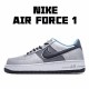 Nike Air Force 1 Low Šedá Černá běžné boty CW6011 001 Pánské a dámské