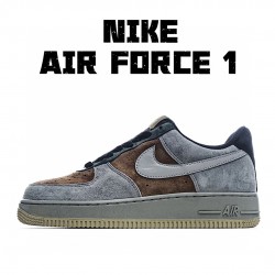 Nike Air Force 1 Low Šedá Hnědý CQ5059-101 Pánské a dámské běžecké boty