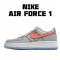 Nike Air Force 1 Low Šedá oranžový CT3824-001 Pánské a dámské běžecké boty