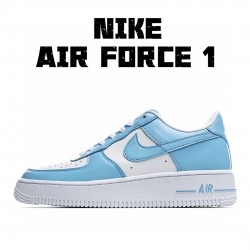 Nike Air Force 1 Low SvětloModrý Bílý AQ4134-400 Pánské a dámské běžecké boty