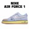 Nike Air Force 1 Low Pánskés CV3039 102 stříbrný Šedá Žlutá běžné boty 